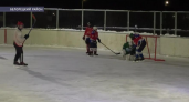 В селе Абзаково открыли юбилейный 50-й хоккейный сезон драматичным матчем 8:6